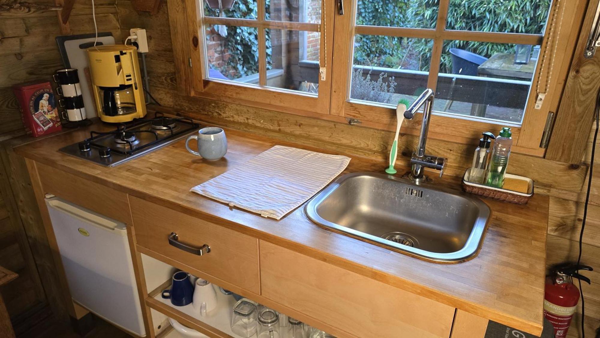 Вилла Tiny House Andersom Anders Ньювешанс Экстерьер фото